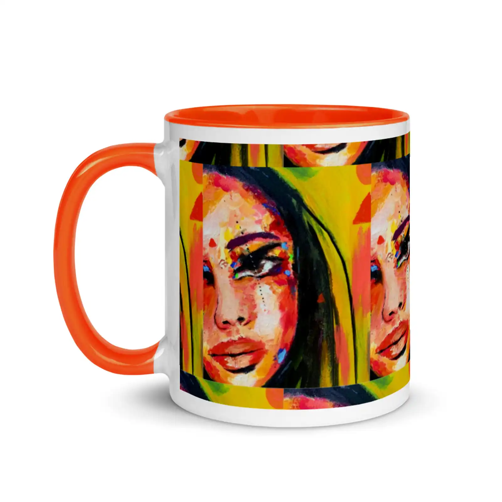 Thumbnail: FLOATING LIME GREEN MAMI- MUG