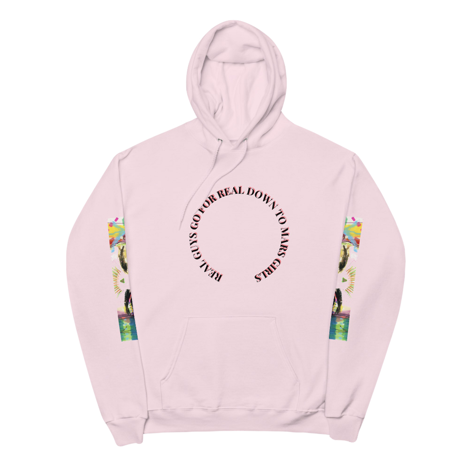 Thumbnail: REAL GUYS GO FOR-UNISEX FLEECE HOODIE
