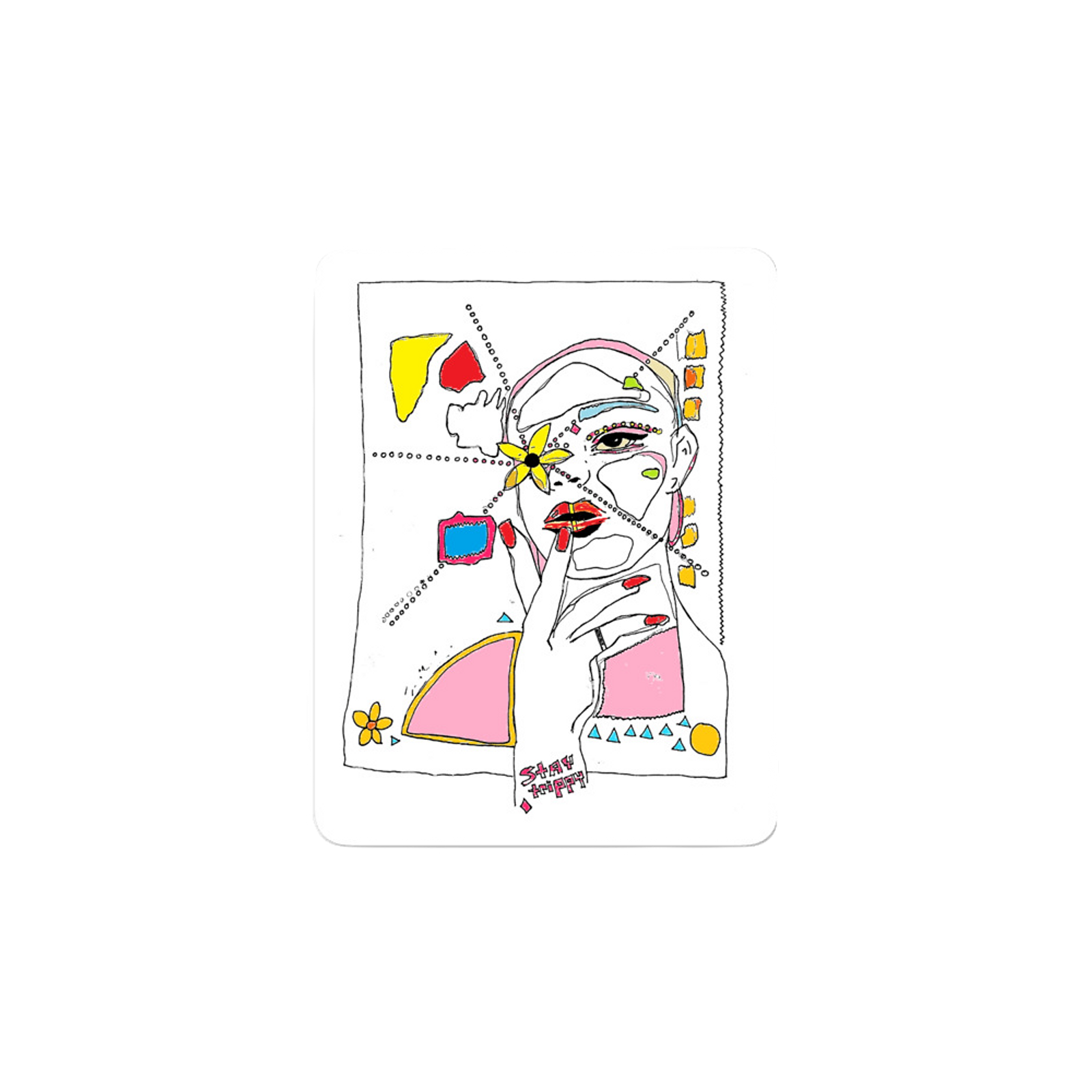 STAY TRIPPY MAMI ll-STICKER