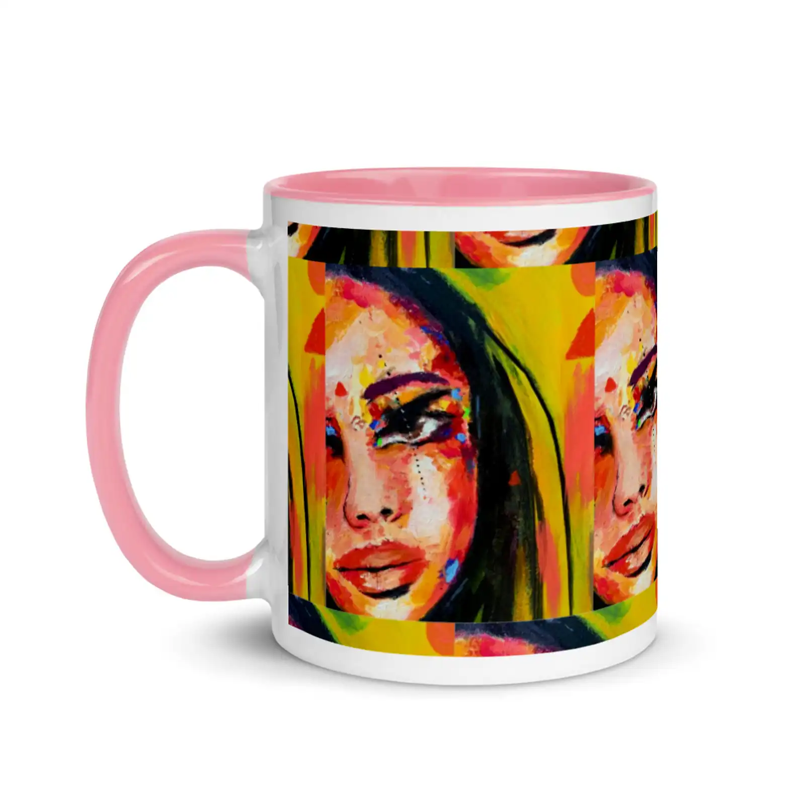Thumbnail: FLOATING LIME GREEN MAMI- MUG