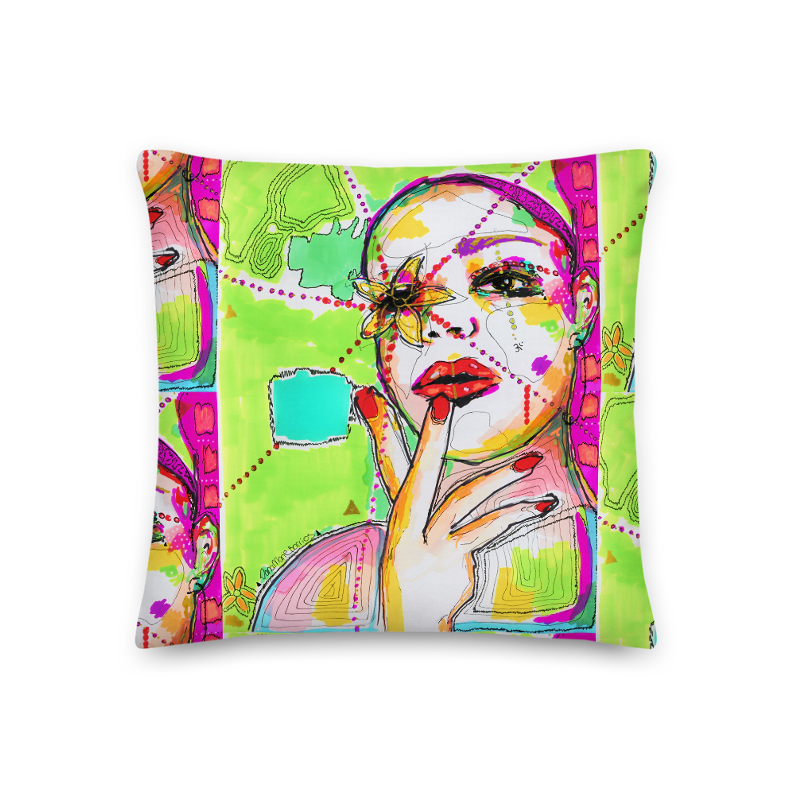 Thumbnail: TRIPPY MAMI- PILLOW