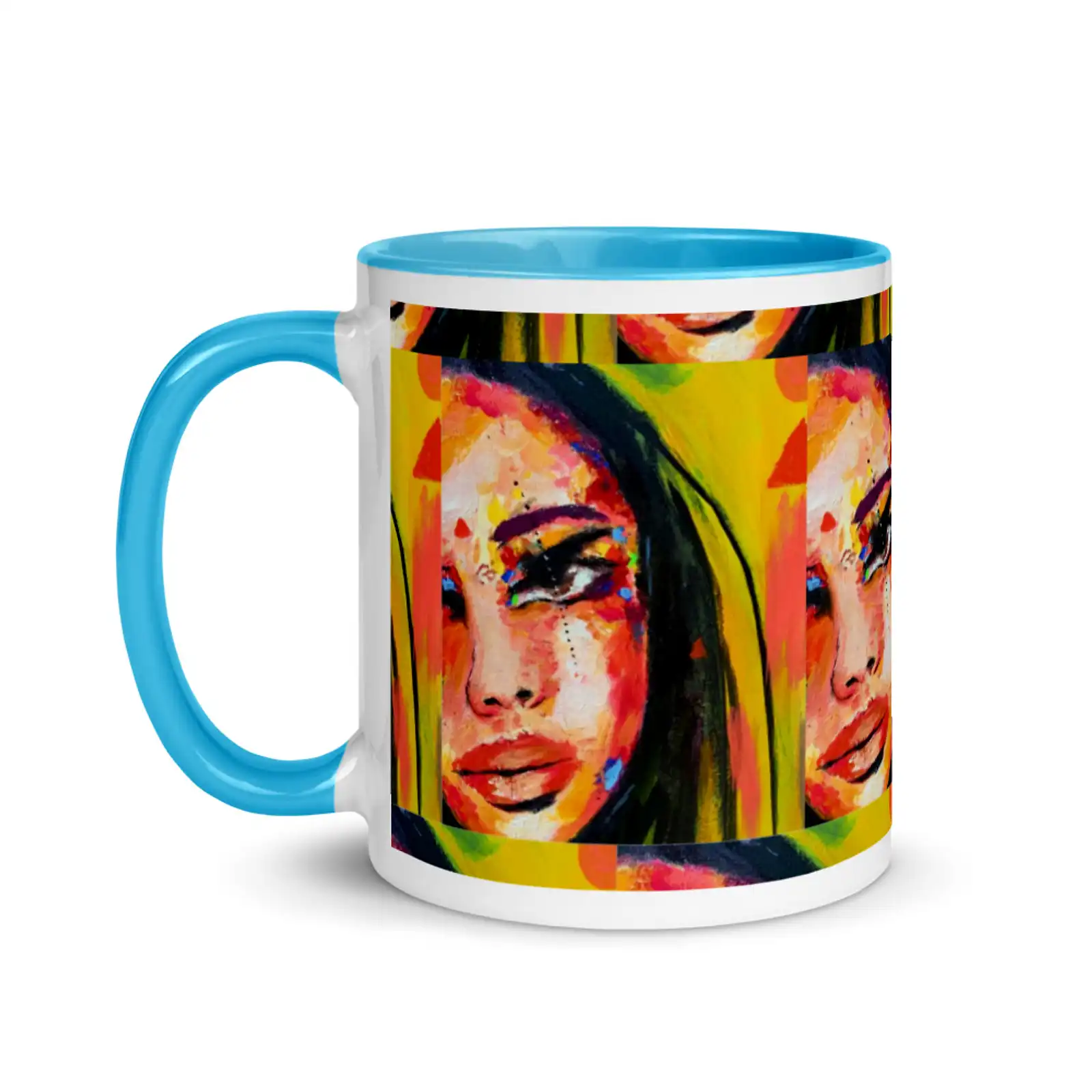 Thumbnail: FLOATING LIME GREEN MAMI- MUG