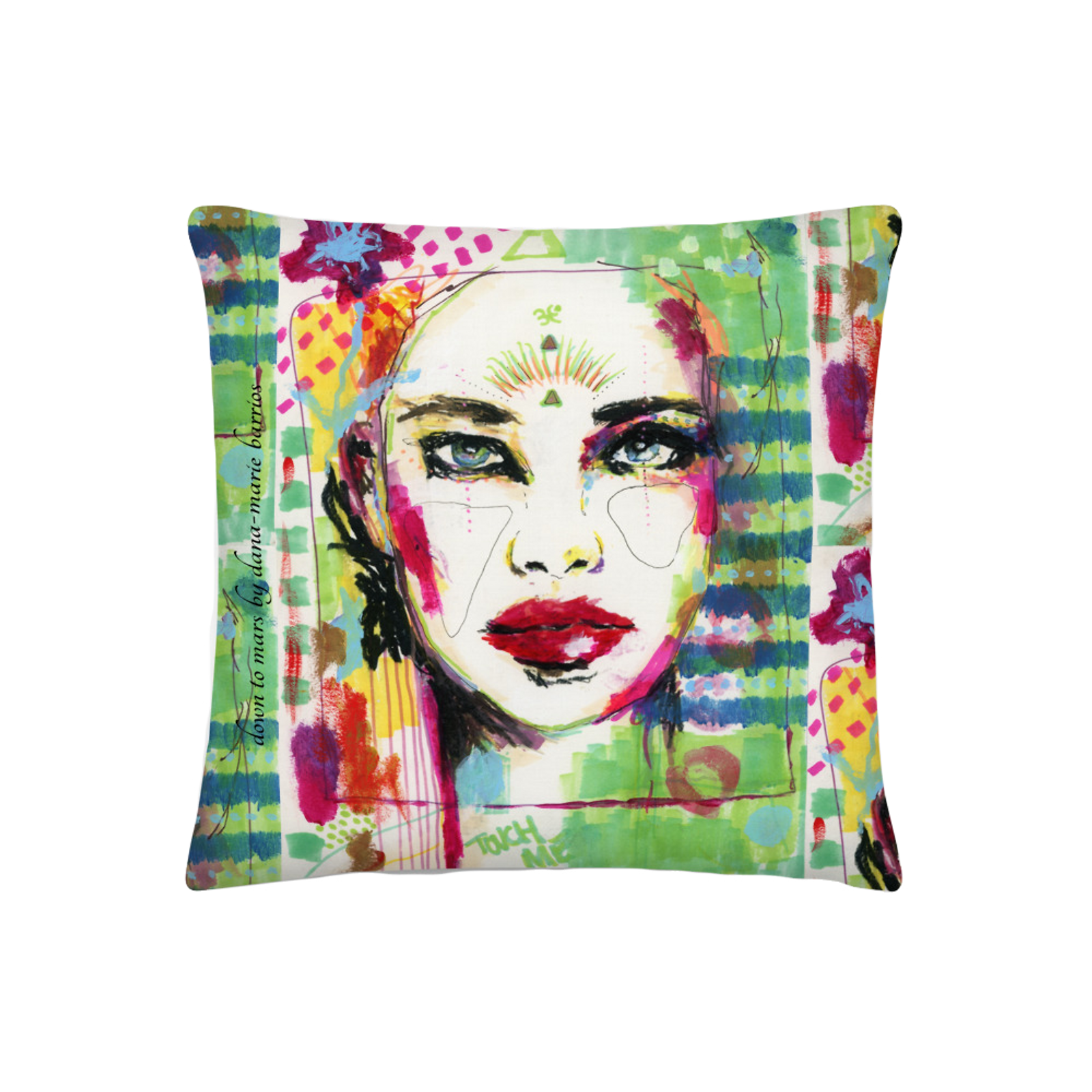 BLUE EYED MAMI-PILLOW